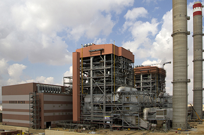 FABRICATION ET FOURNITURE DE TUYAUX D'EAU EN CARBONE ET EN ACIER INOXYDABLE POUR LA CENTRALE THERMIQUE DE SUEZ, ÉGYPTE