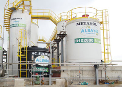 MANUFACTURE AND ASSEMBLY OF 15 STORAGE TANKS IN THE BIODIESEL PRODUCTION PLANT IN NÍJAR