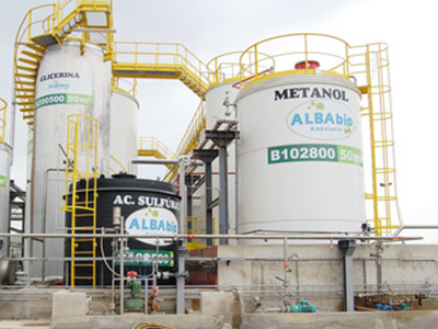 Fabricación y Montaje de 15 Depósitos de Almacenamiento en Planta Producción de BIODIESEL en Níjar