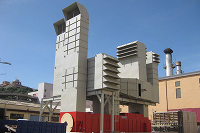 Montaje de Turbina Diésel y fabricación y Montaje de de Depósitos y Chimenea en Central Diésel Endesa Ceuta