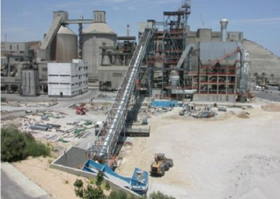 Fabricación y Montaje Estructura Nueva línea de Molienda en Holcim Carboneras