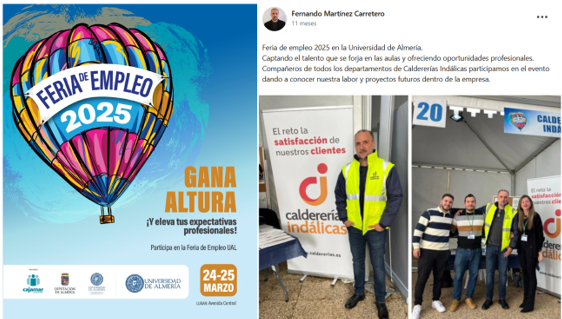 Feria Empleo Universidad Almeria 24 y 25 de Marzo 2025